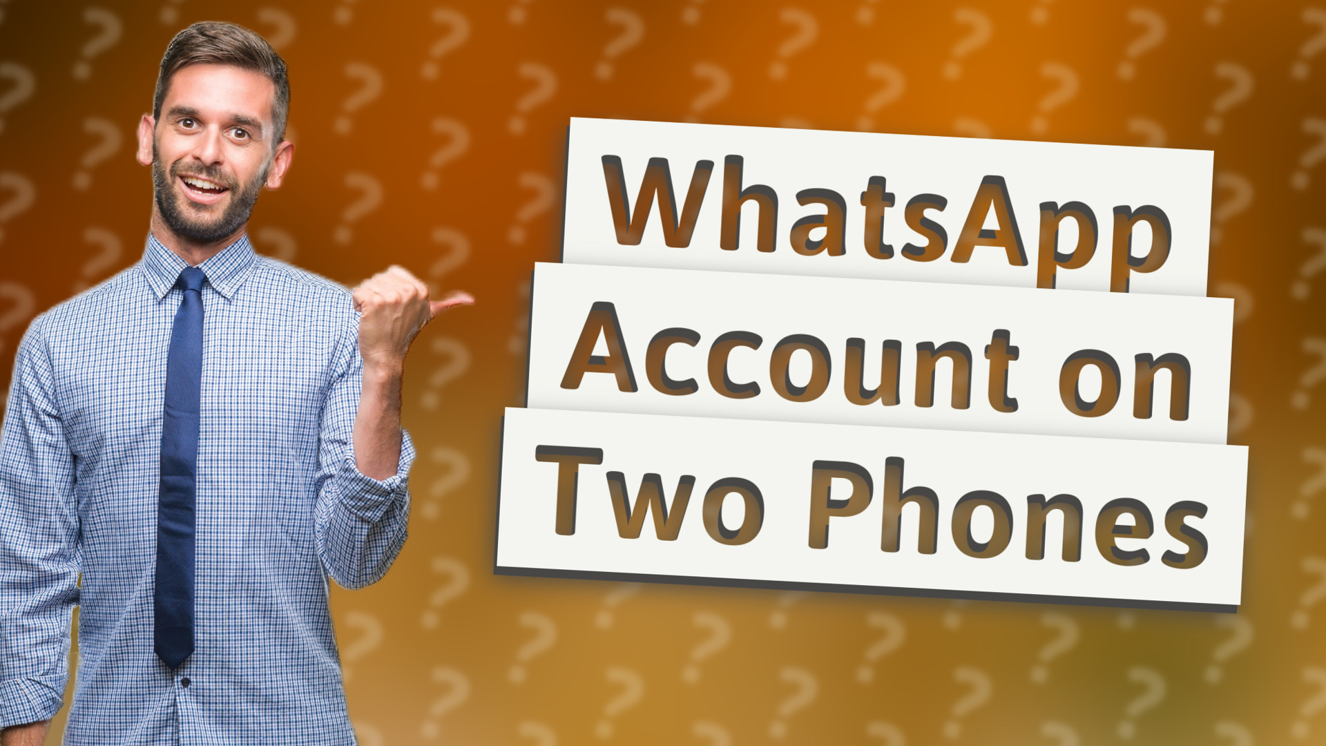 WhatsApp Account on Two Phones