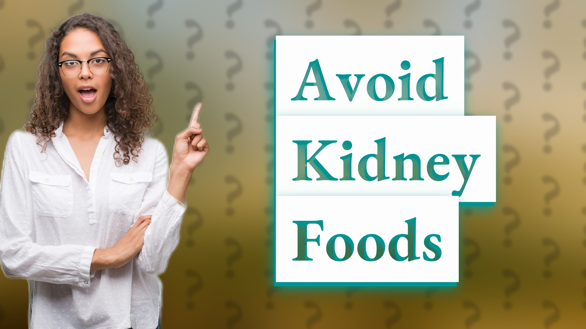 Avoid Kidney Foods