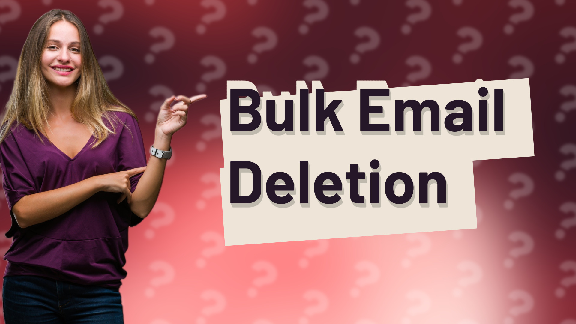 Bulk Email Deletion