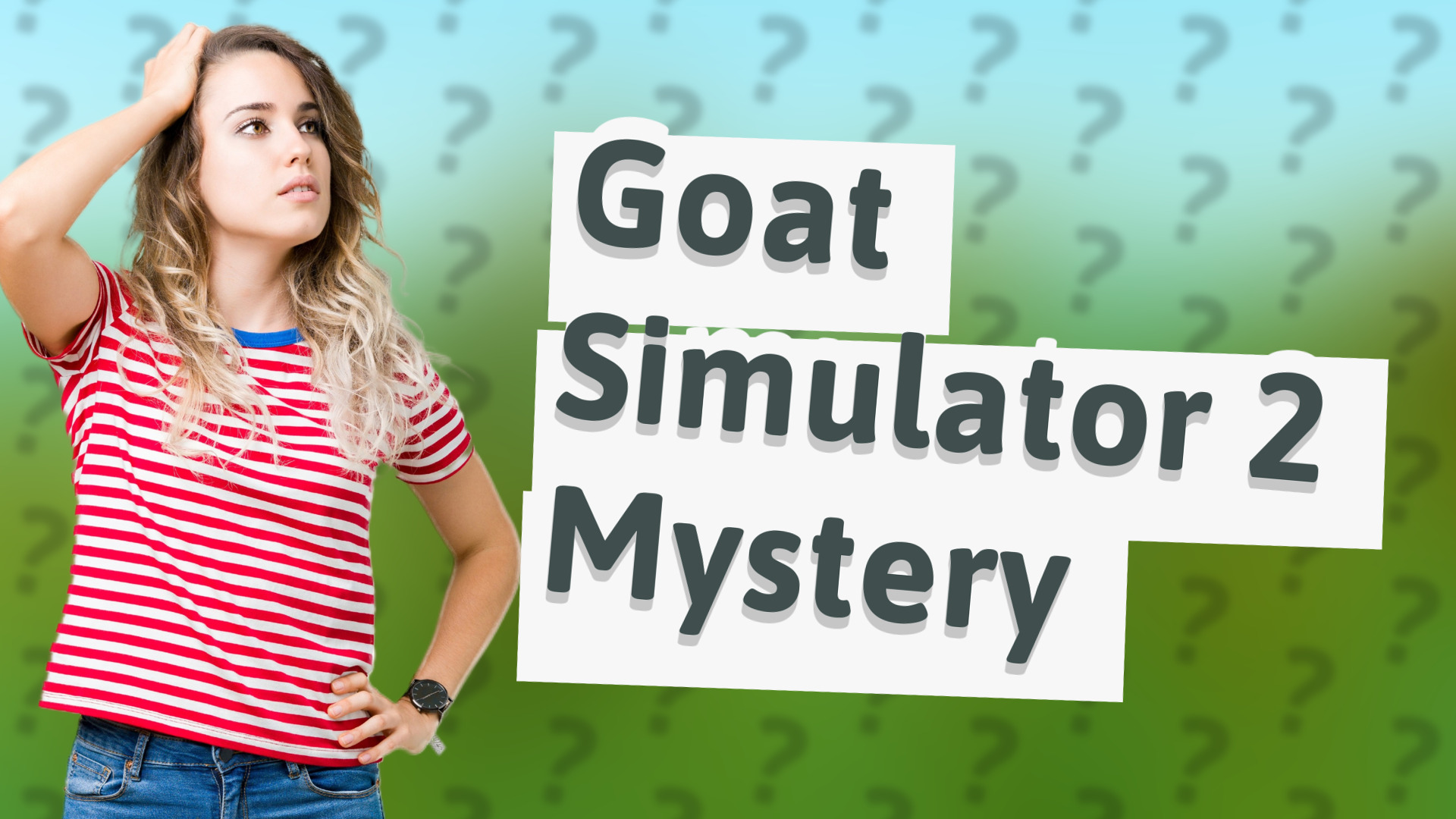 Goat Simulator 2 Mystery