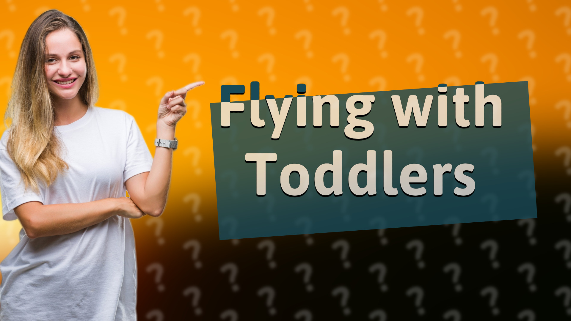 Flying with Toddlers
