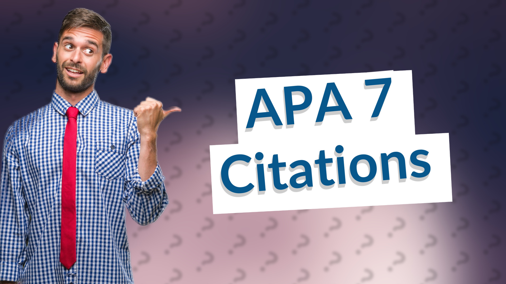 APA 7 Citations