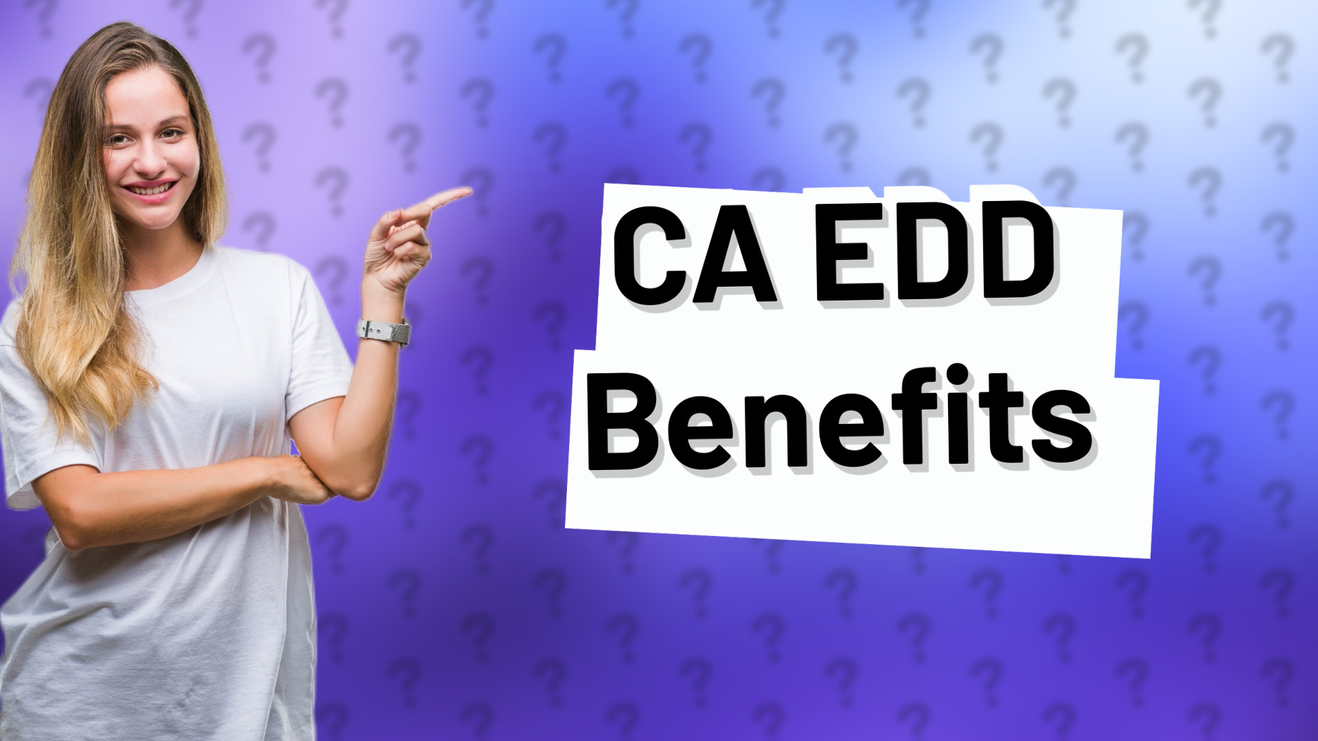 CA EDD Benefits