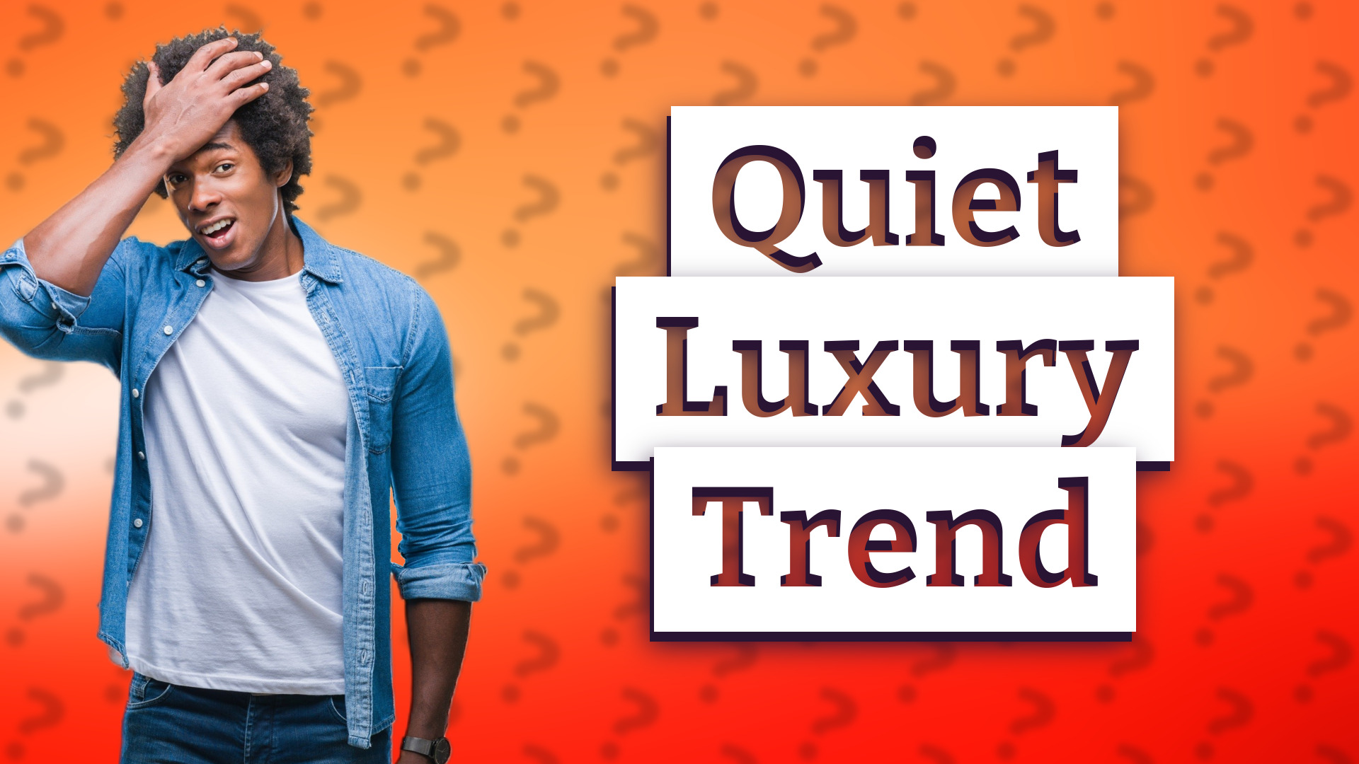 Quiet Luxury Trend