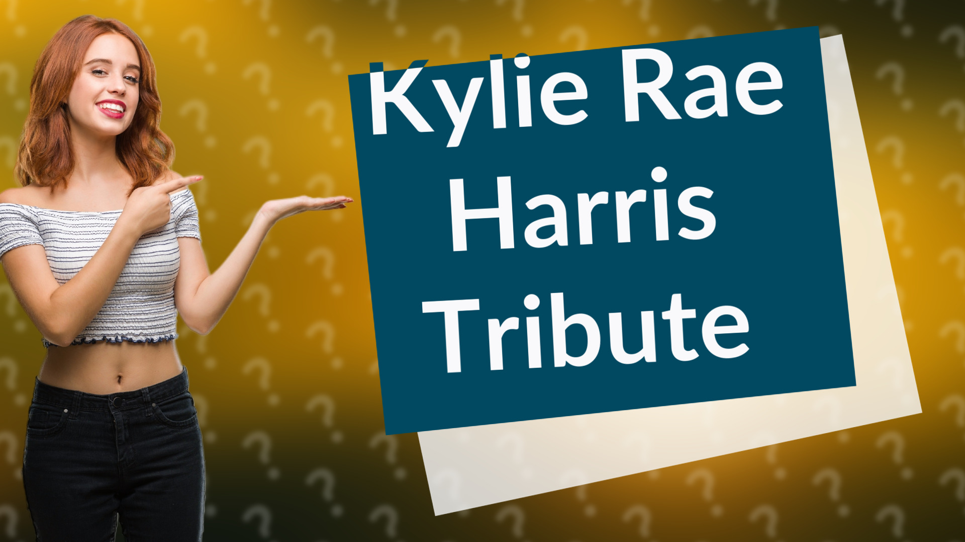 Kylie Rae Harris Tribute