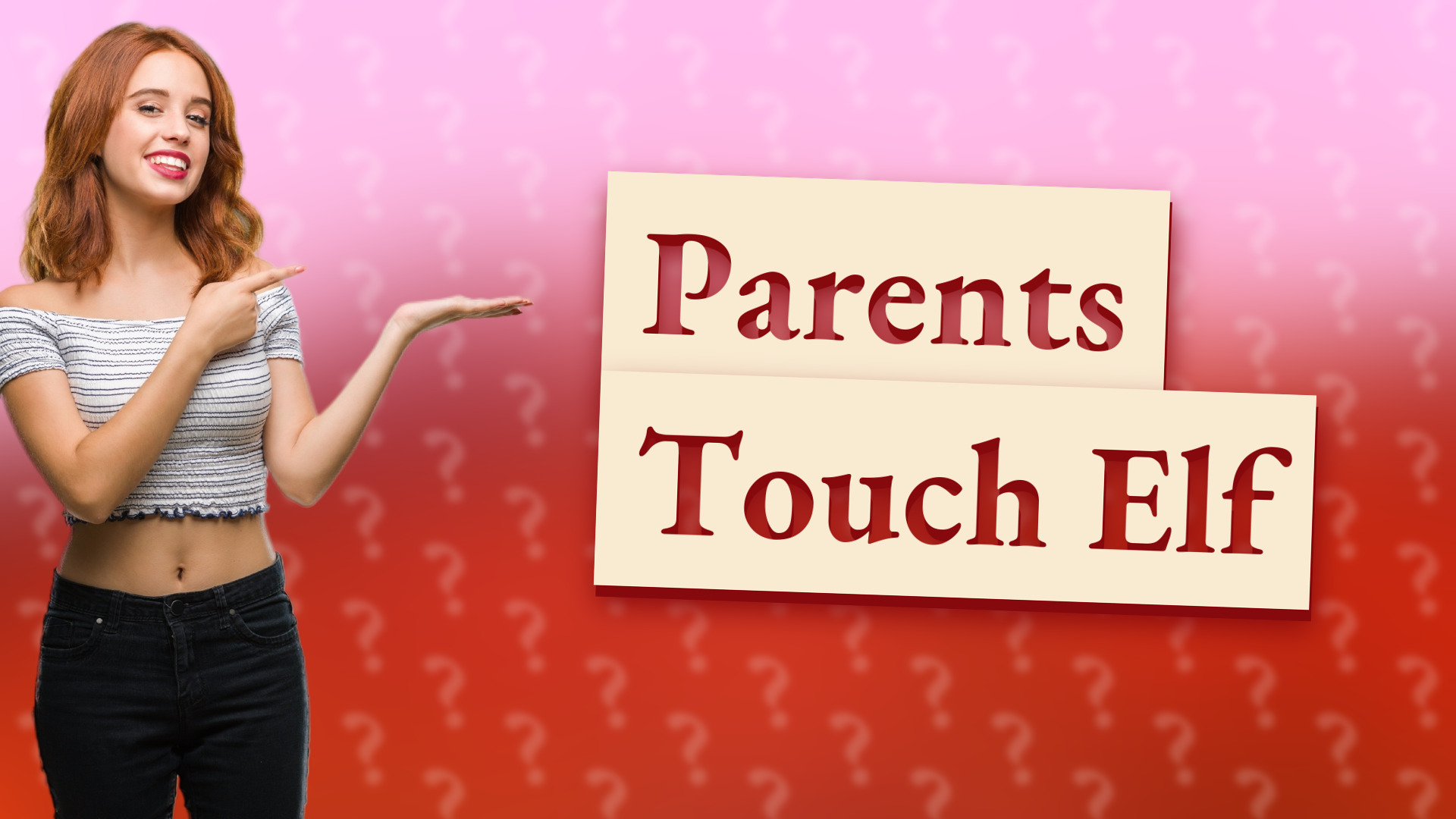 Parents Touch Elf
