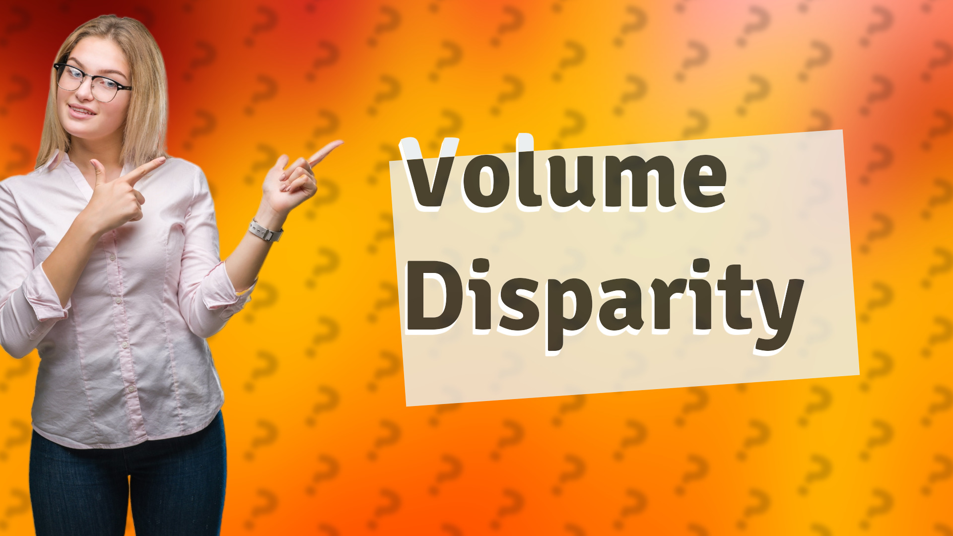 Volume Disparity
