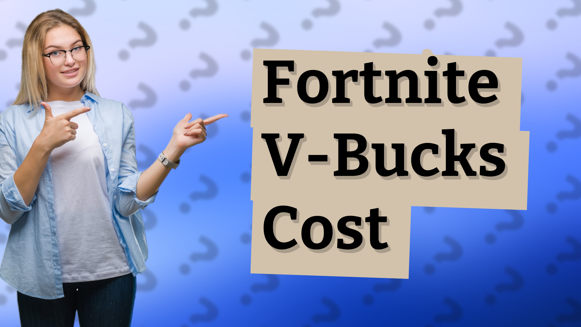 Fortnite V-Bucks Cost