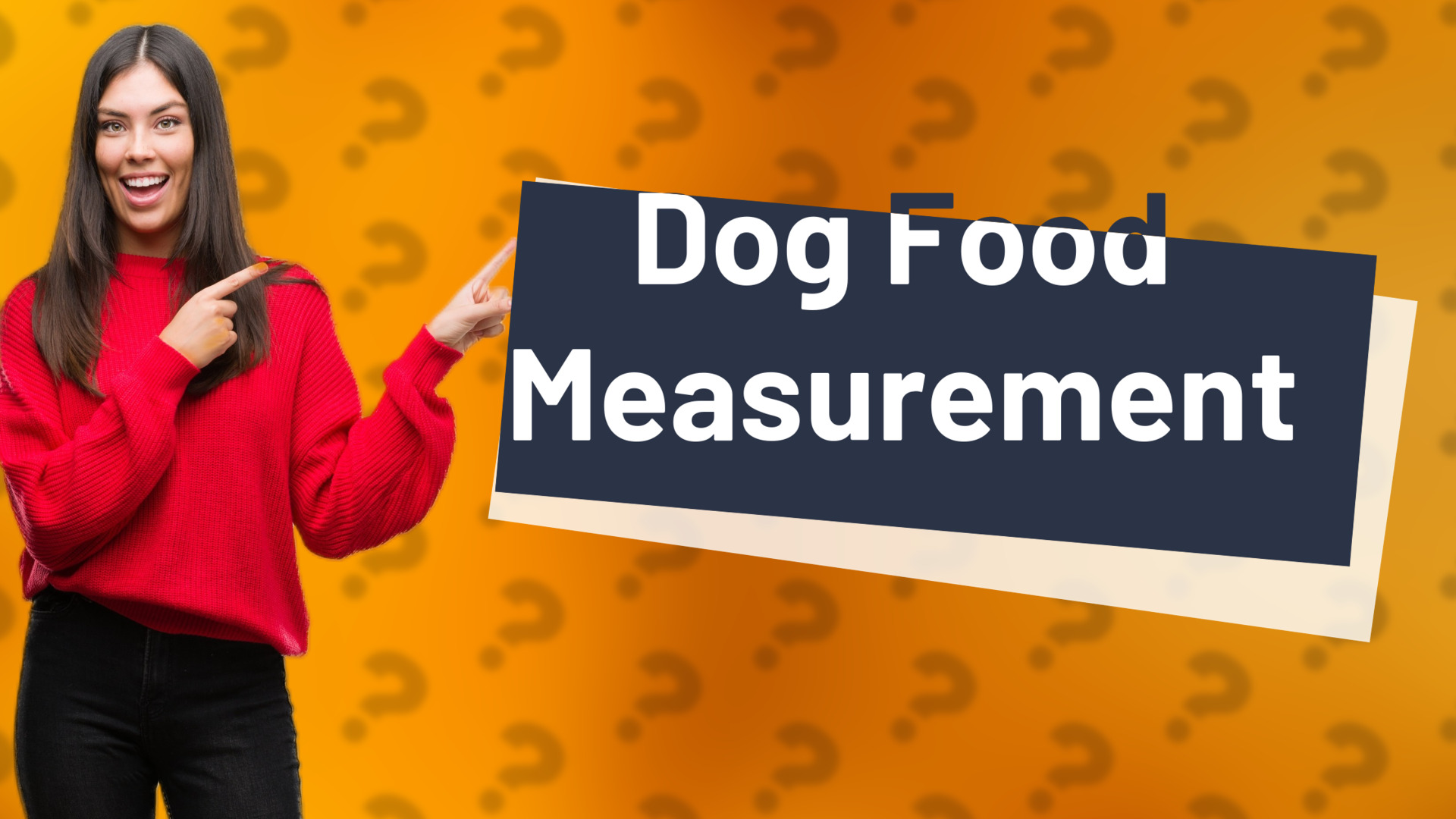 Dog Food Measurement