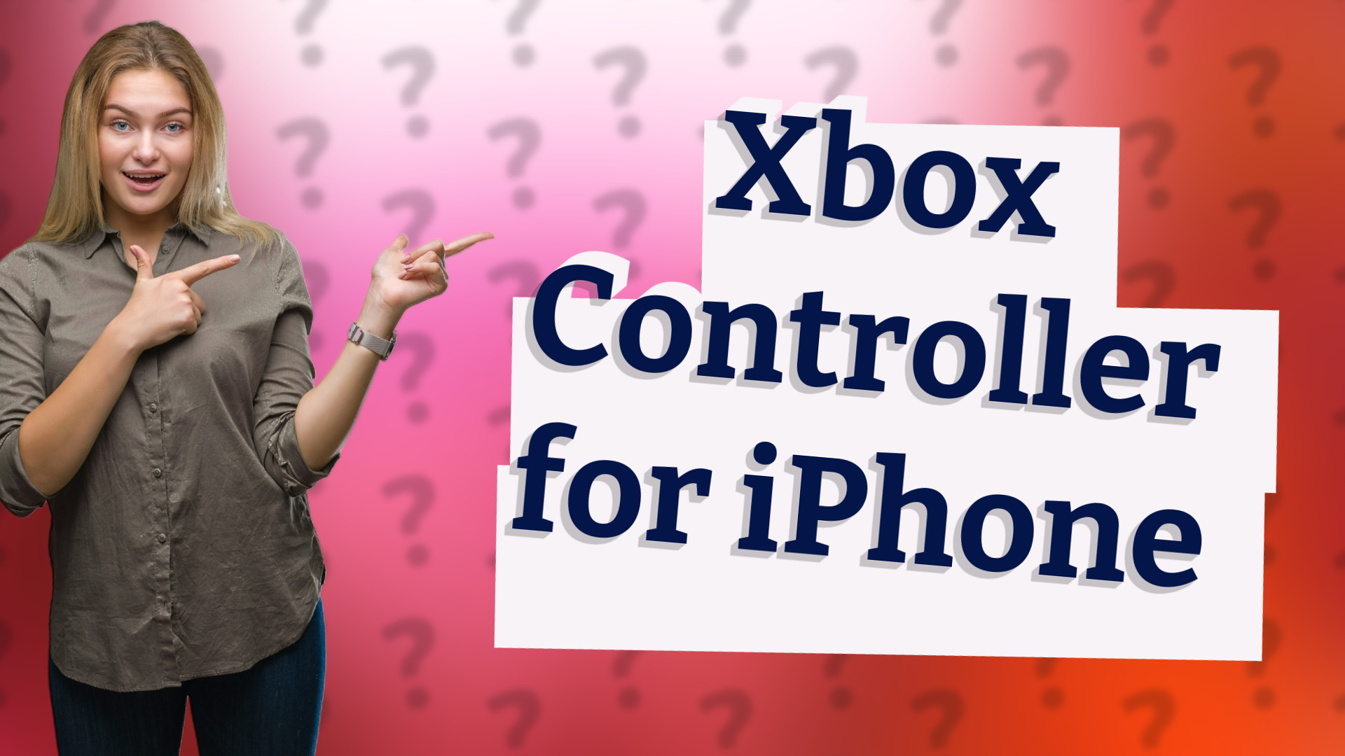 Xbox Controller for iPhone