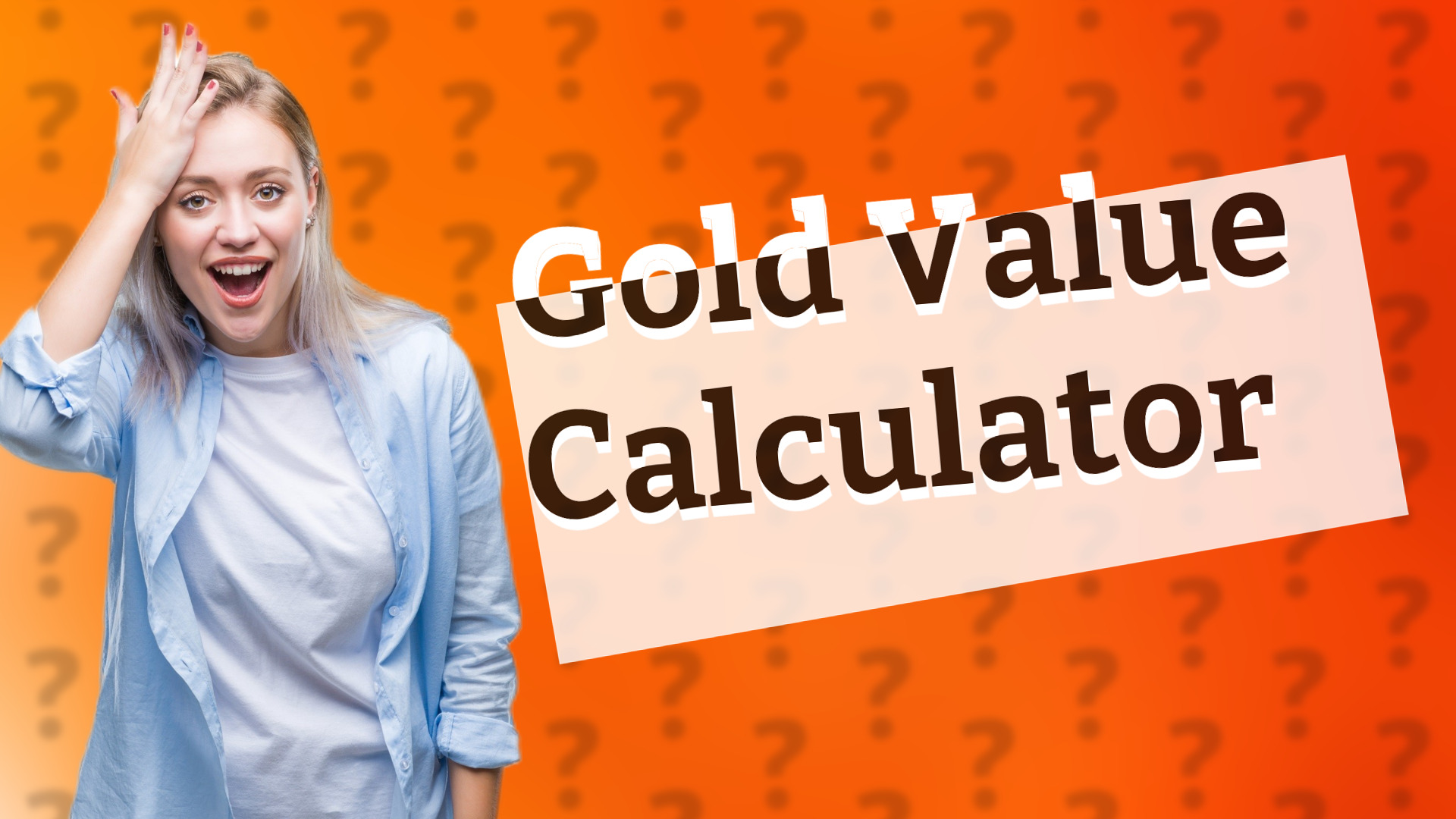 Gold Value Calculator