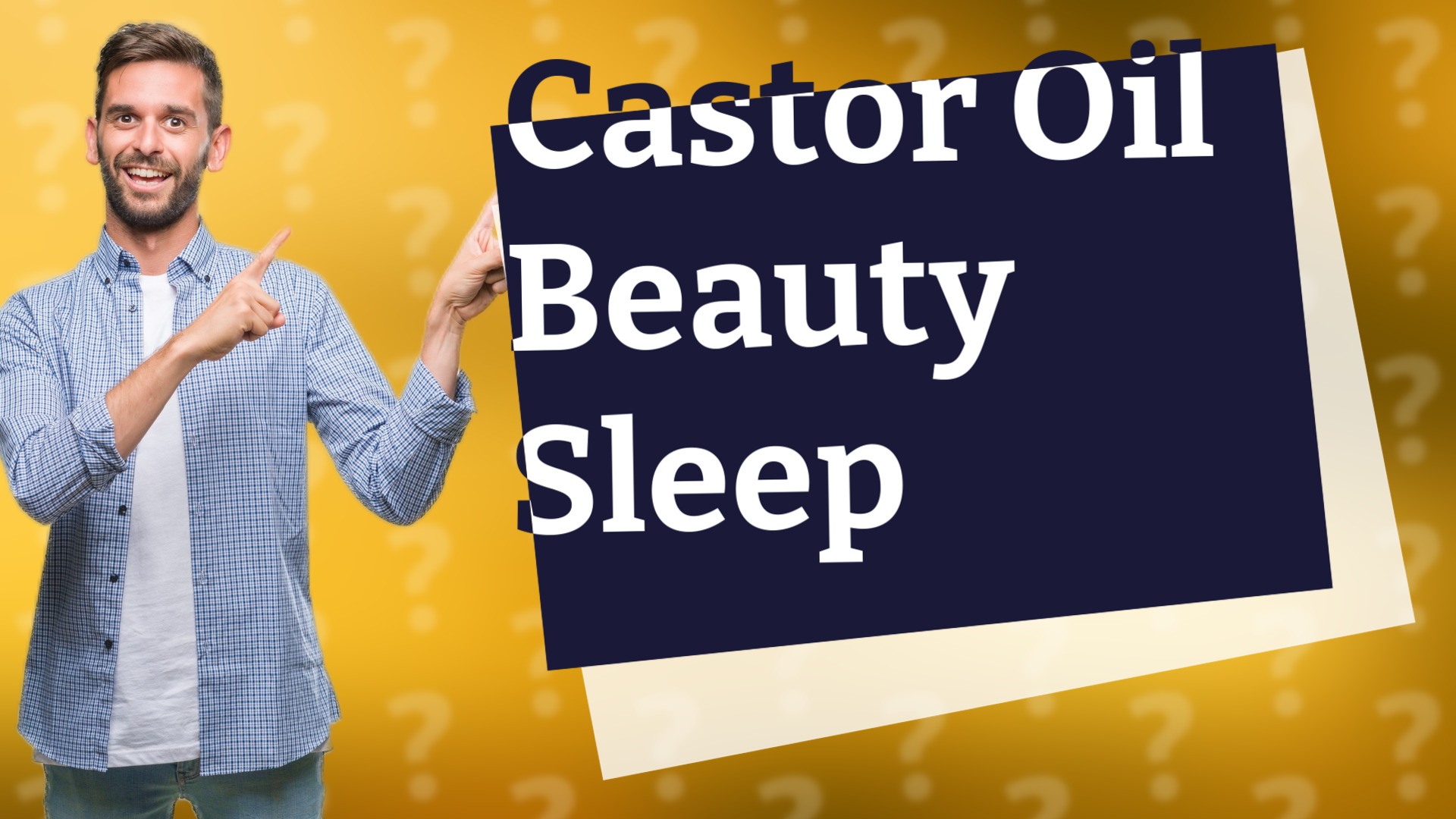 Castor Oil Beauty Sleep