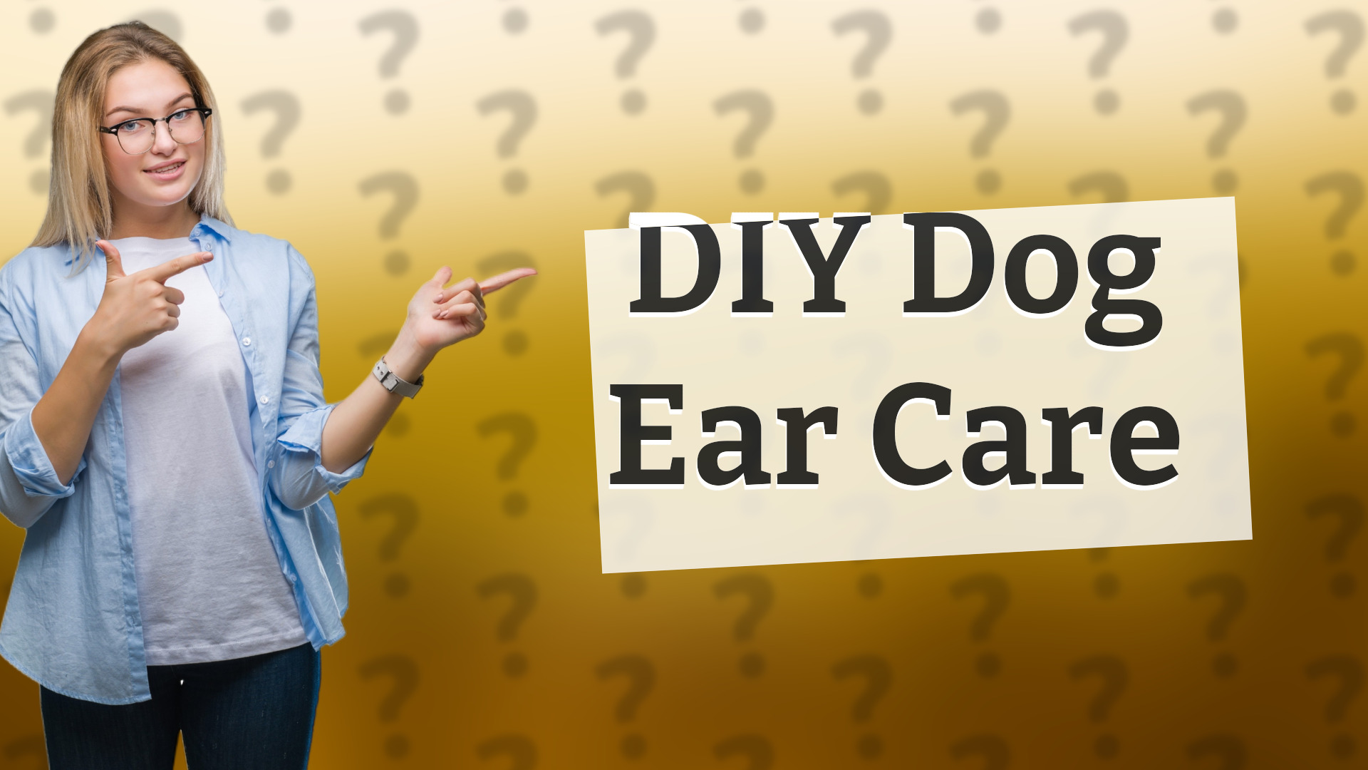 DIY Dog Ear Care