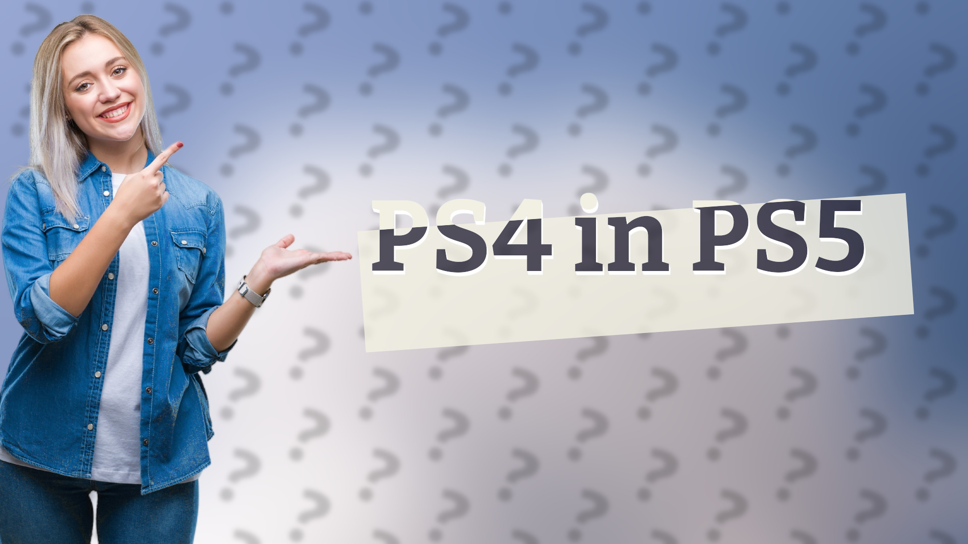 PS4 in PS5