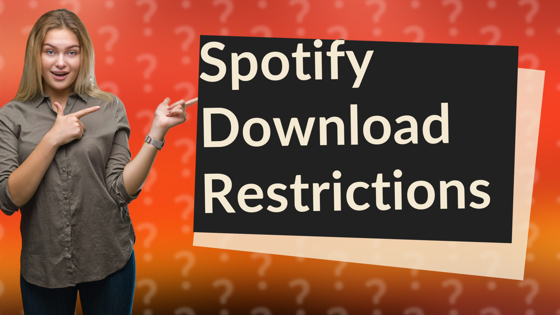 Spotify Download Restrictions