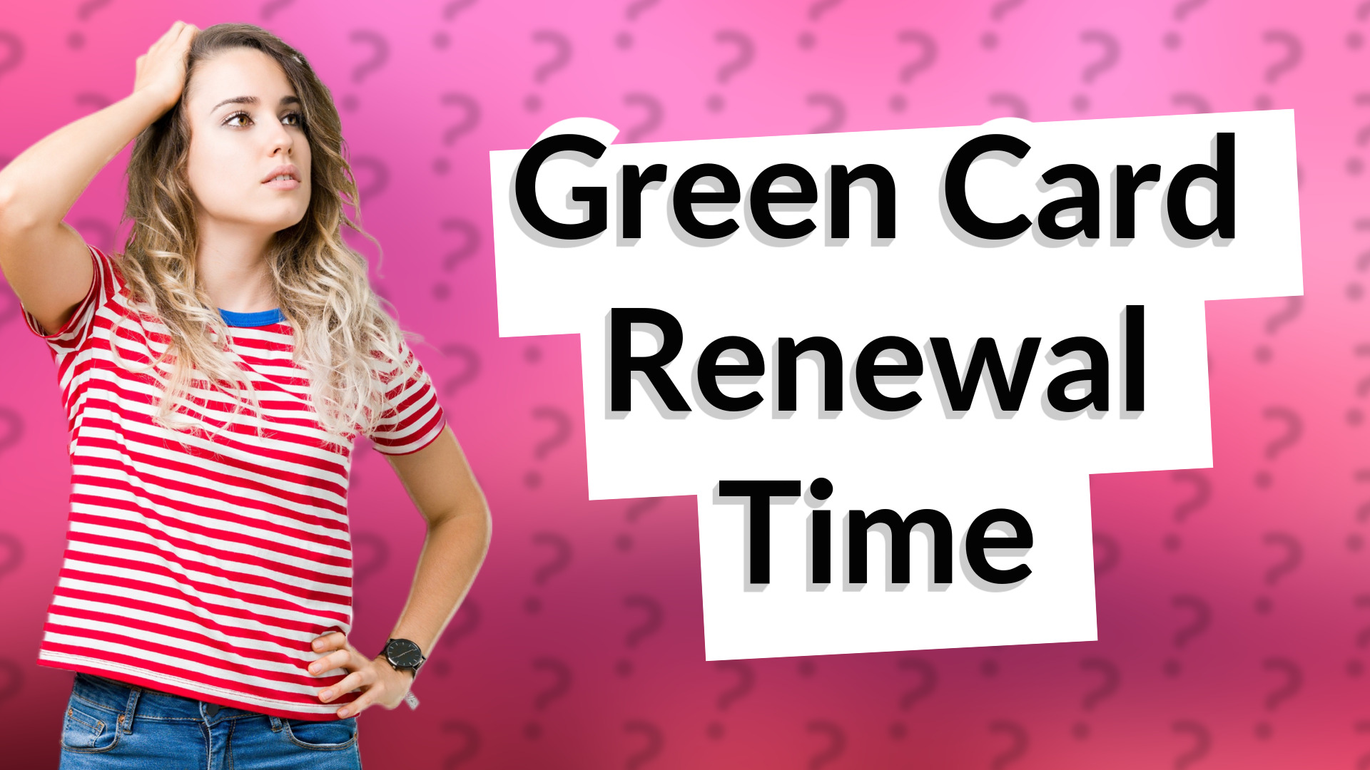 Green Card Renewal Time