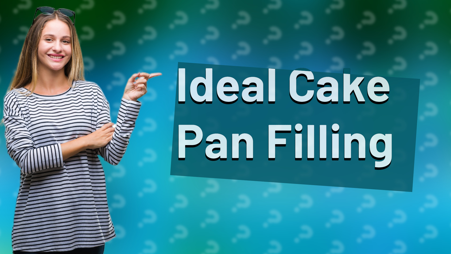 Ideal Cake Pan Filling