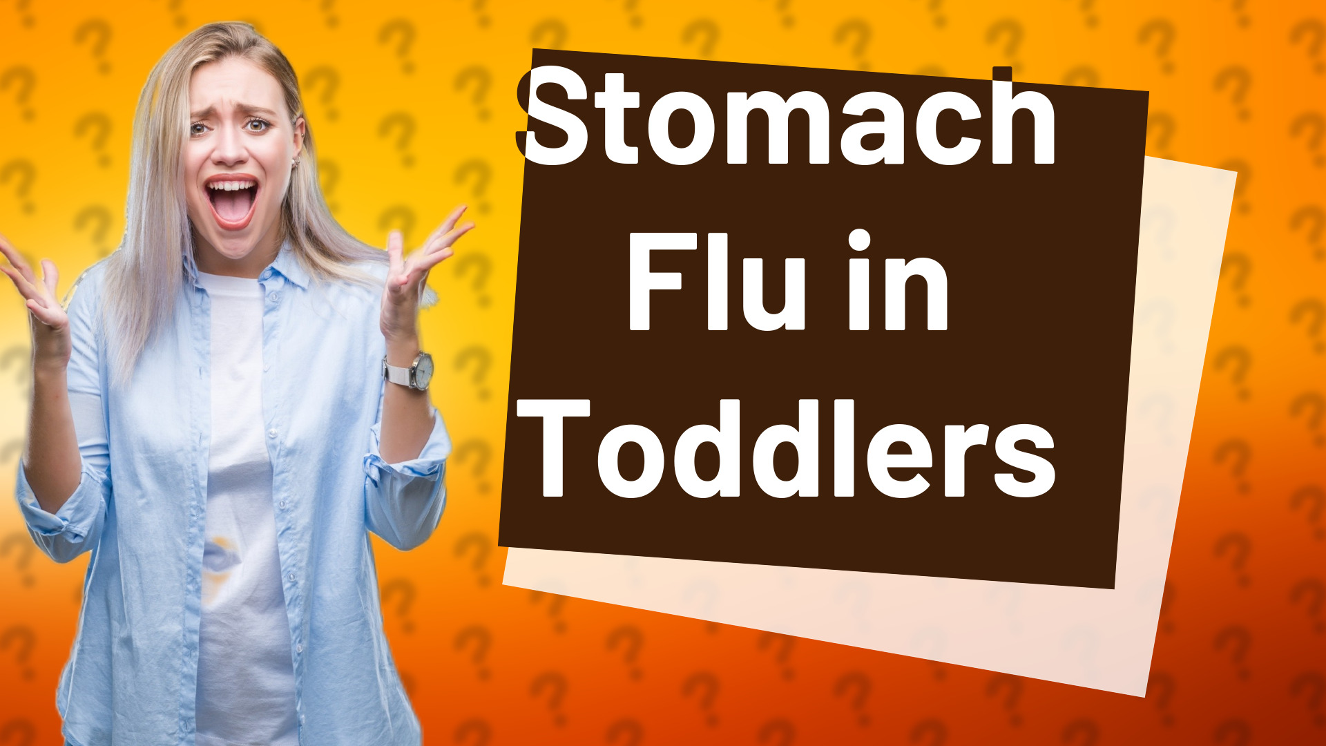 Stomach Flu in Toddlers