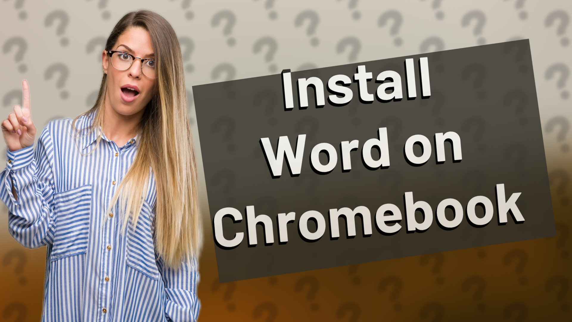 Install Word on Chromebook