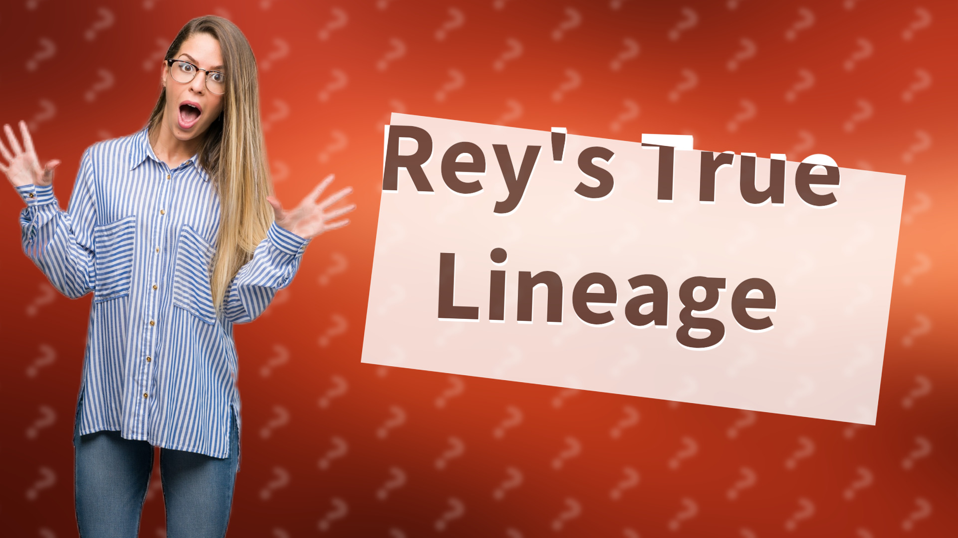 Rey's True Lineage