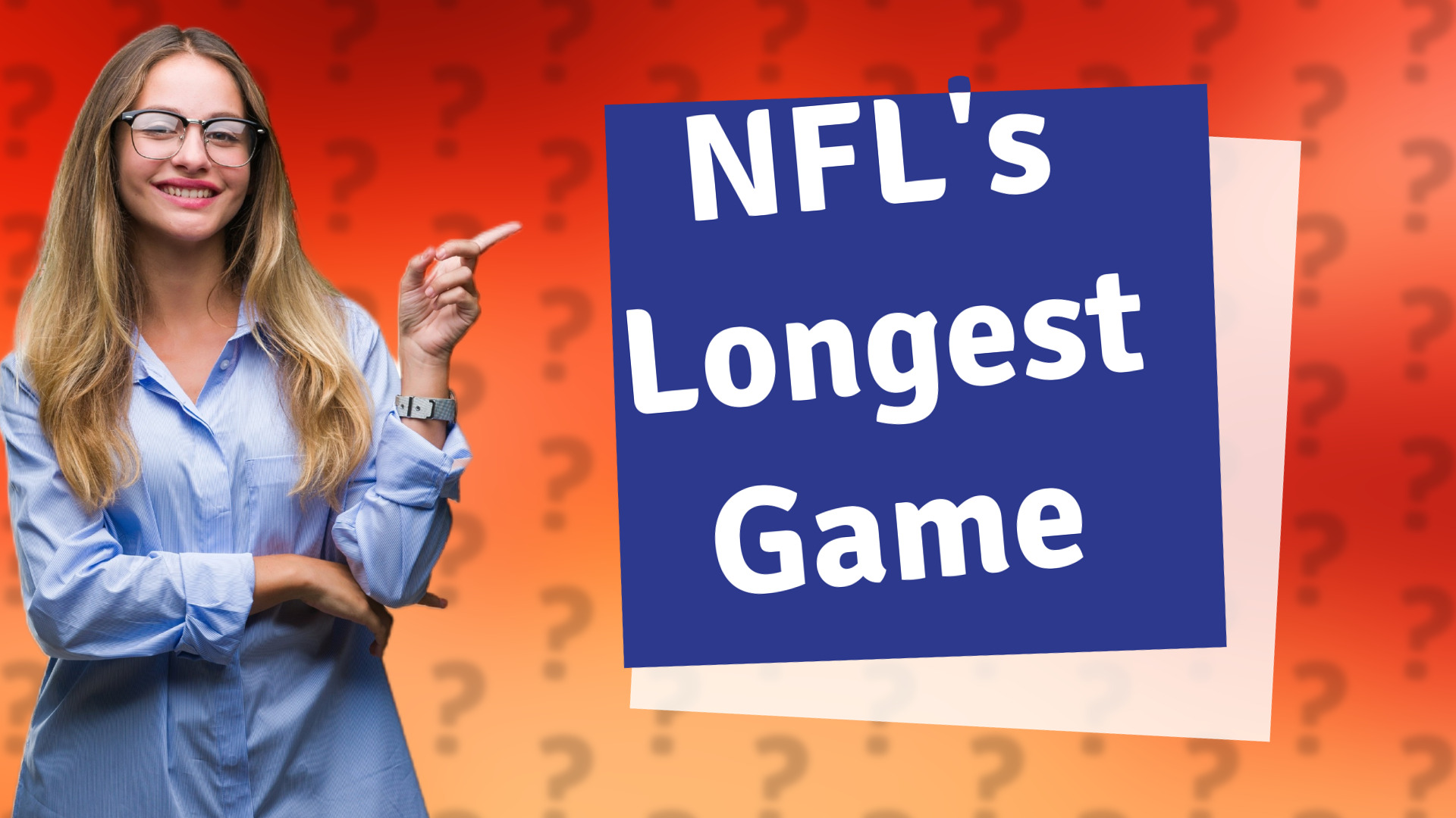 NFL's Longest Game