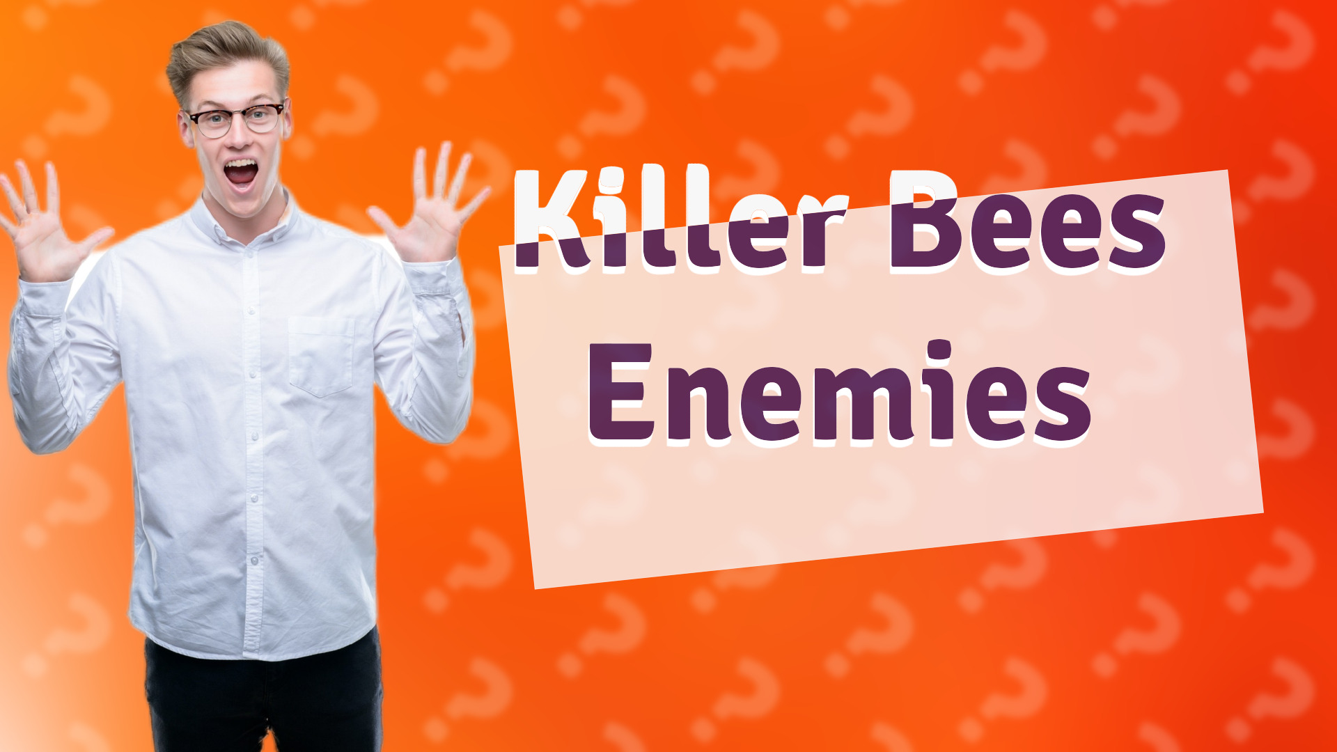 Killer Bees Enemies