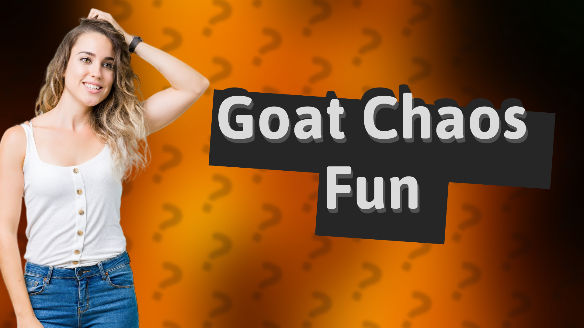 Goat Chaos Fun