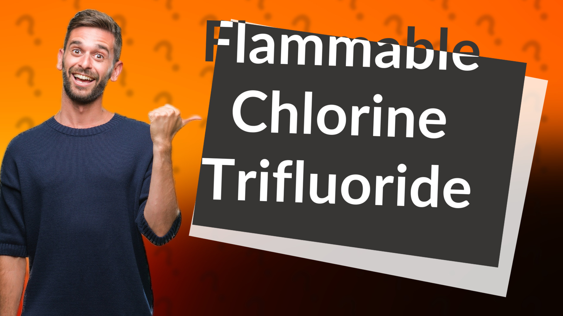 Flammable Chlorine Trifluoride