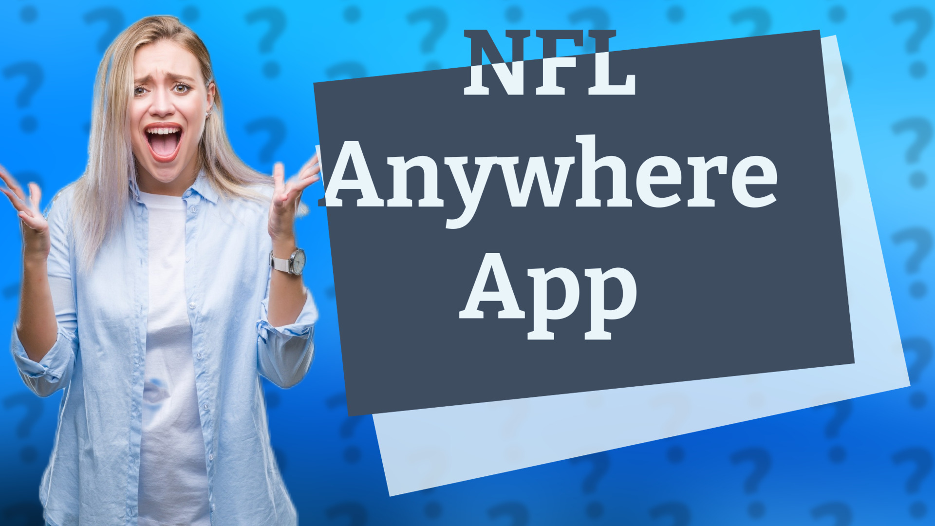 NFL Anywhere App