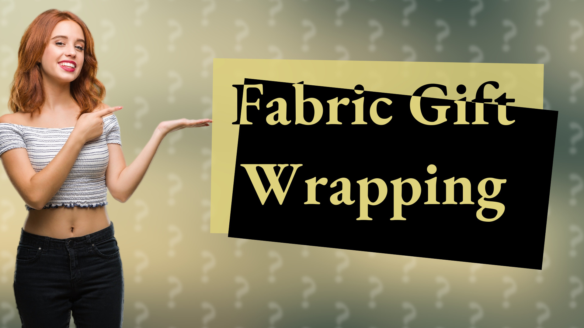 Fabric Gift Wrapping