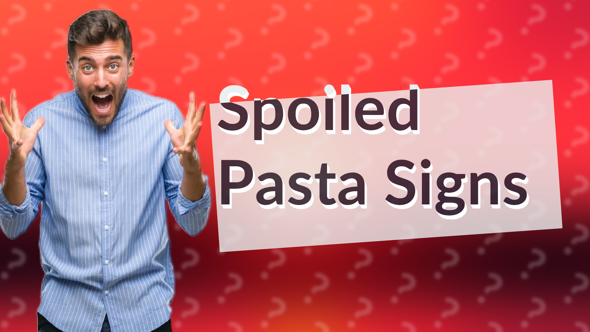 Spoiled Pasta Signs
