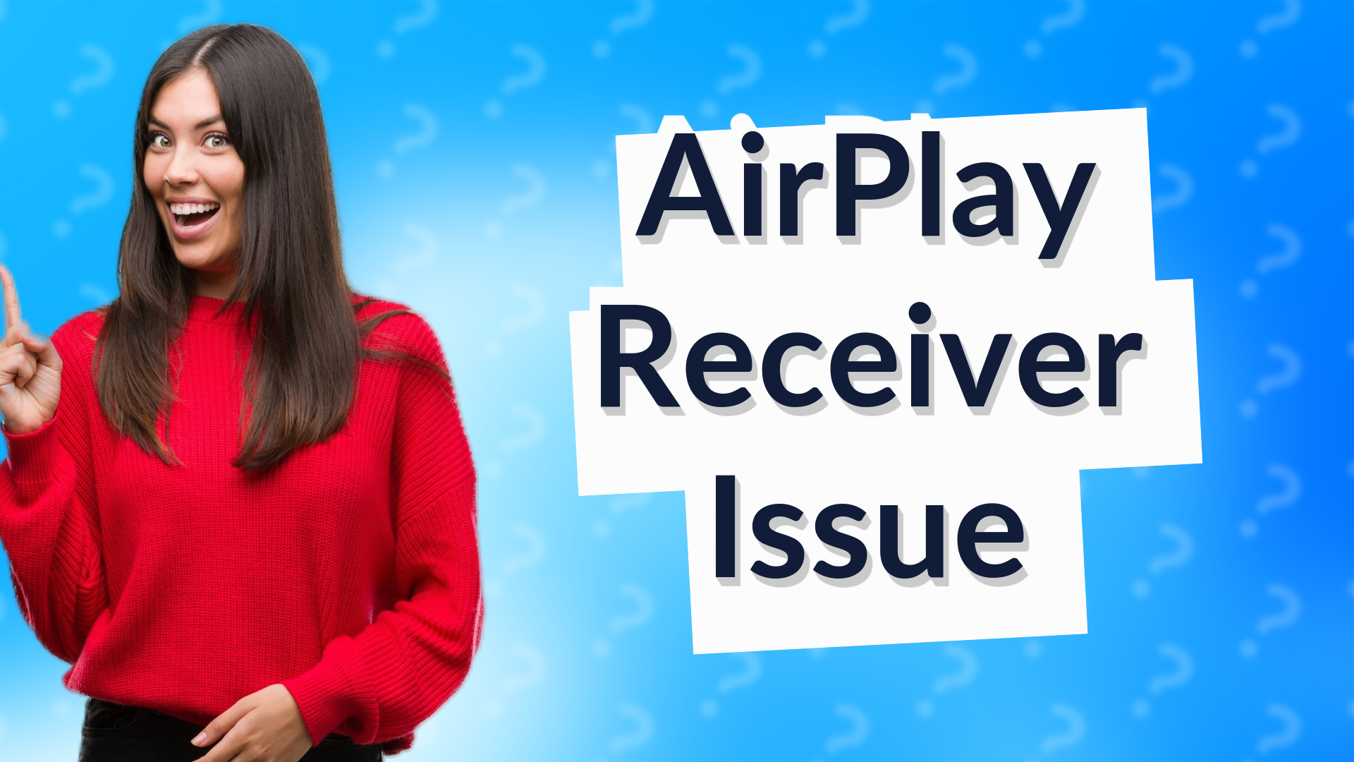 AirPlay Receiver Issue