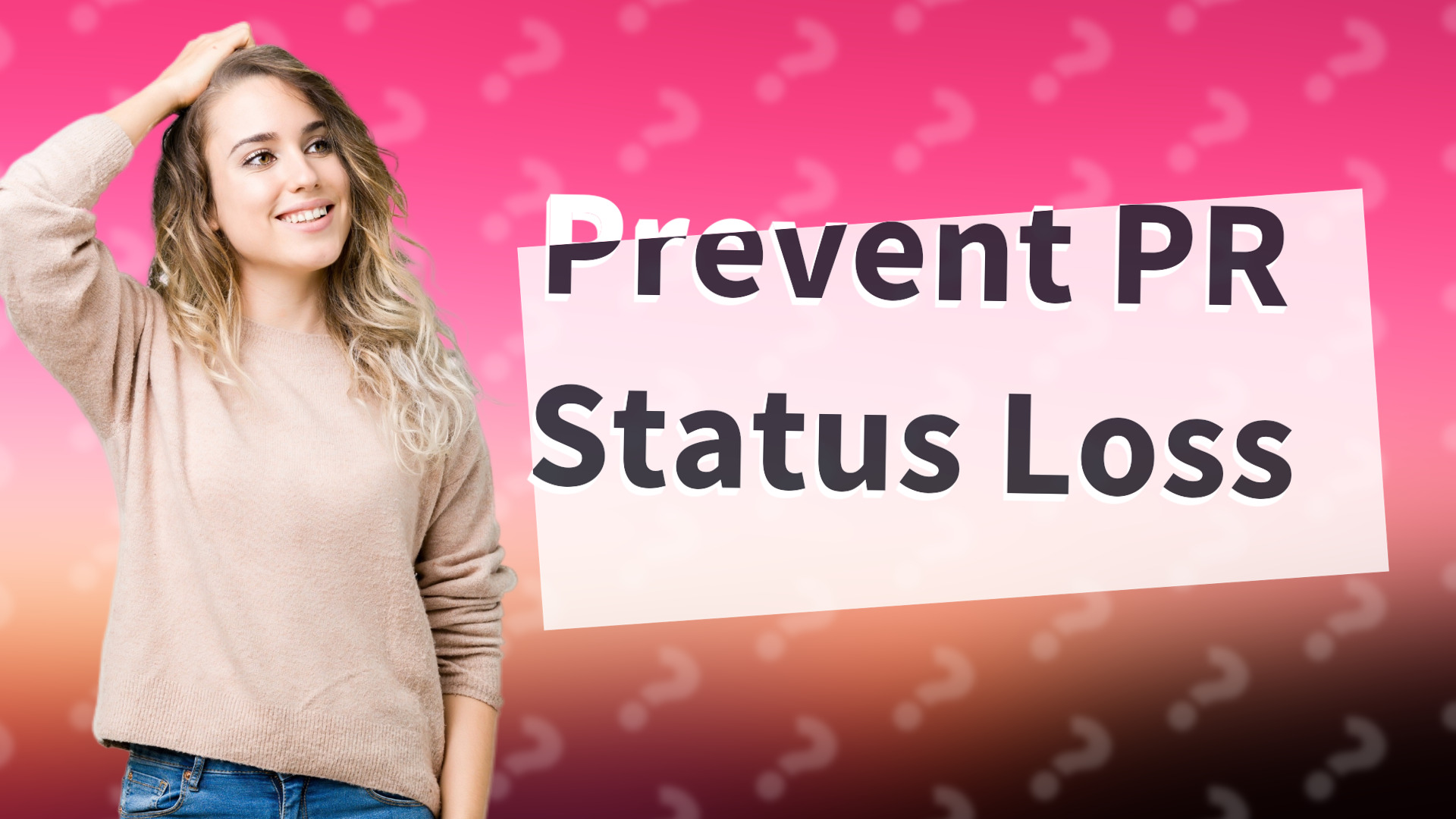 Prevent PR Status Loss