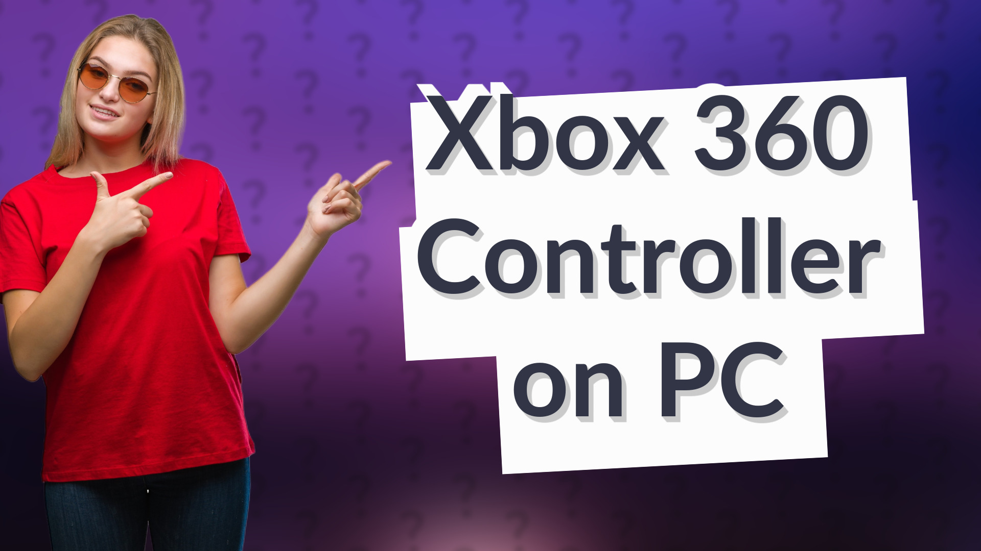 Xbox 360 Controller on PC