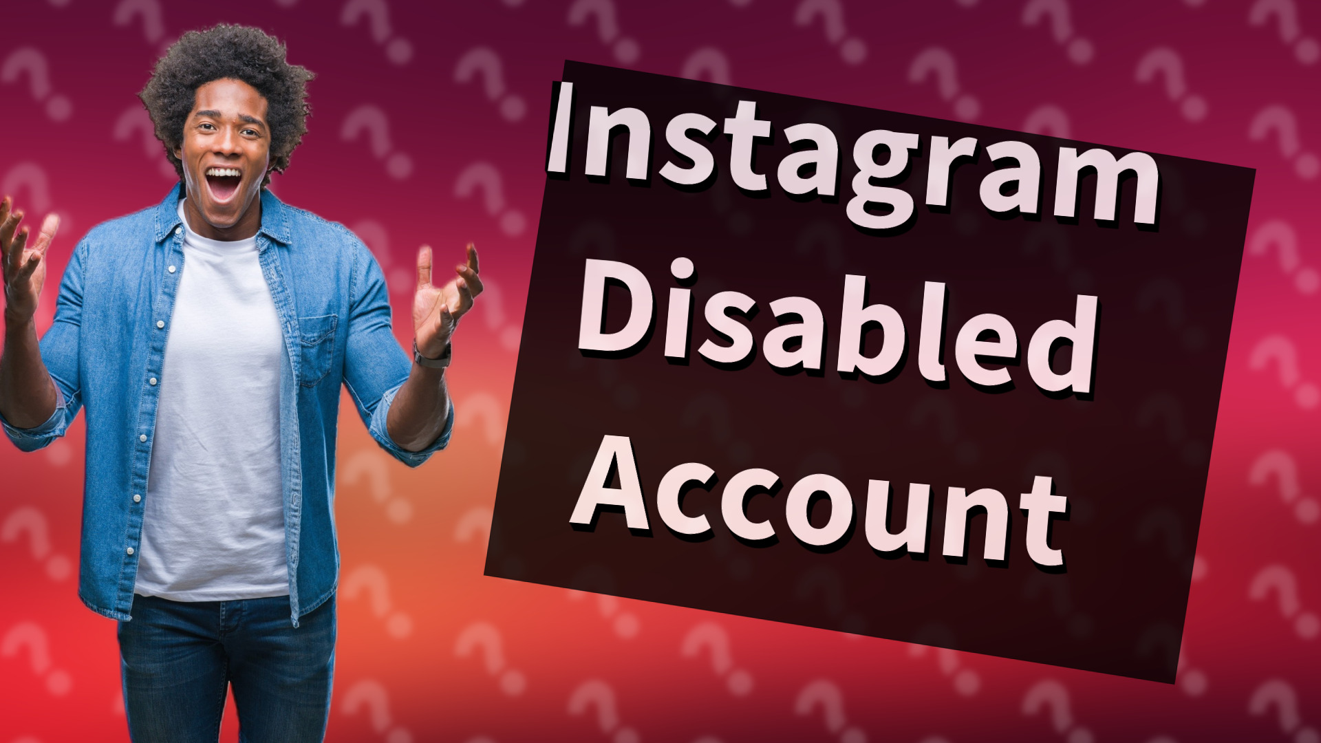 Instagram Disabled Account