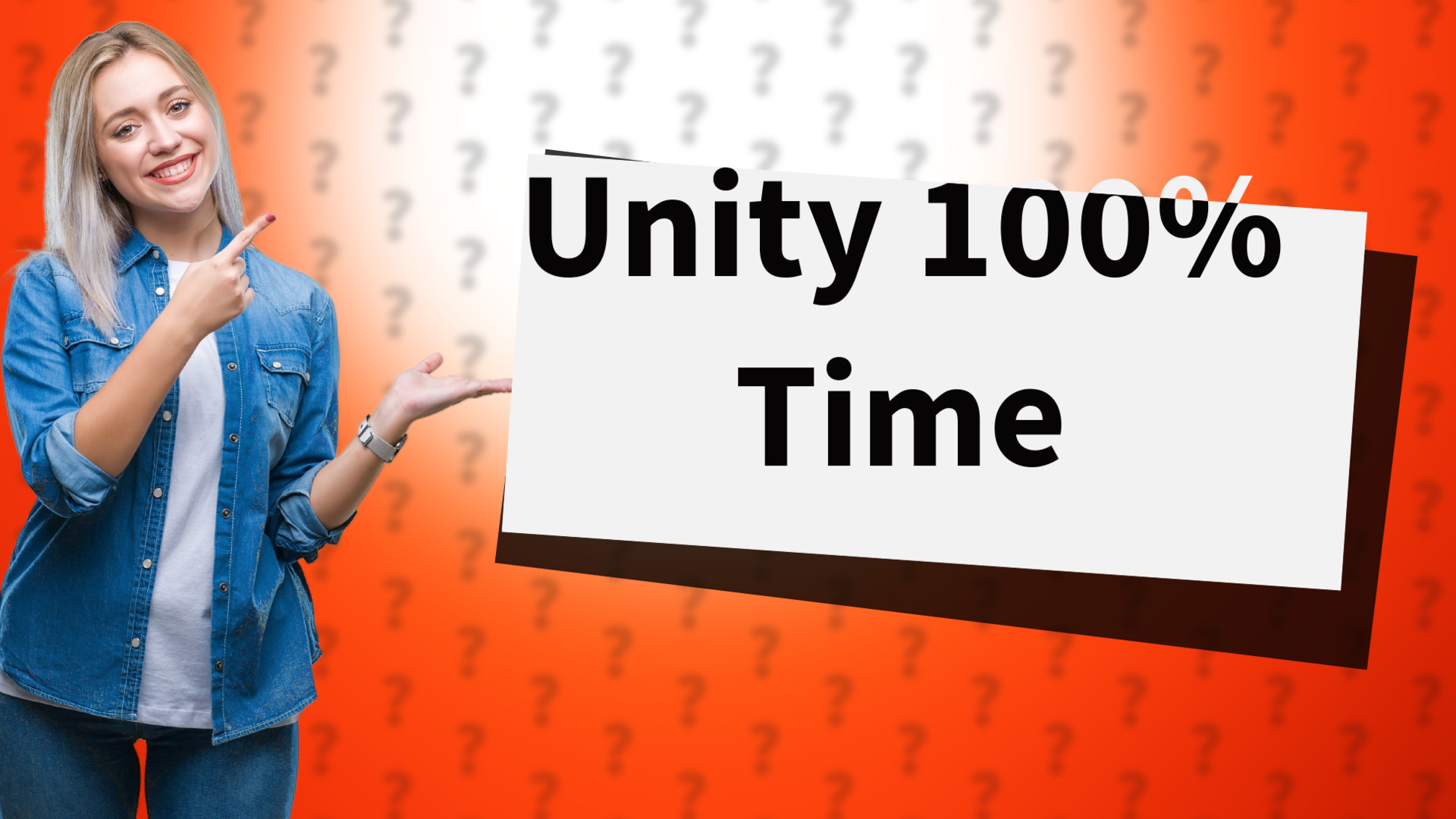 Unity 100% Time