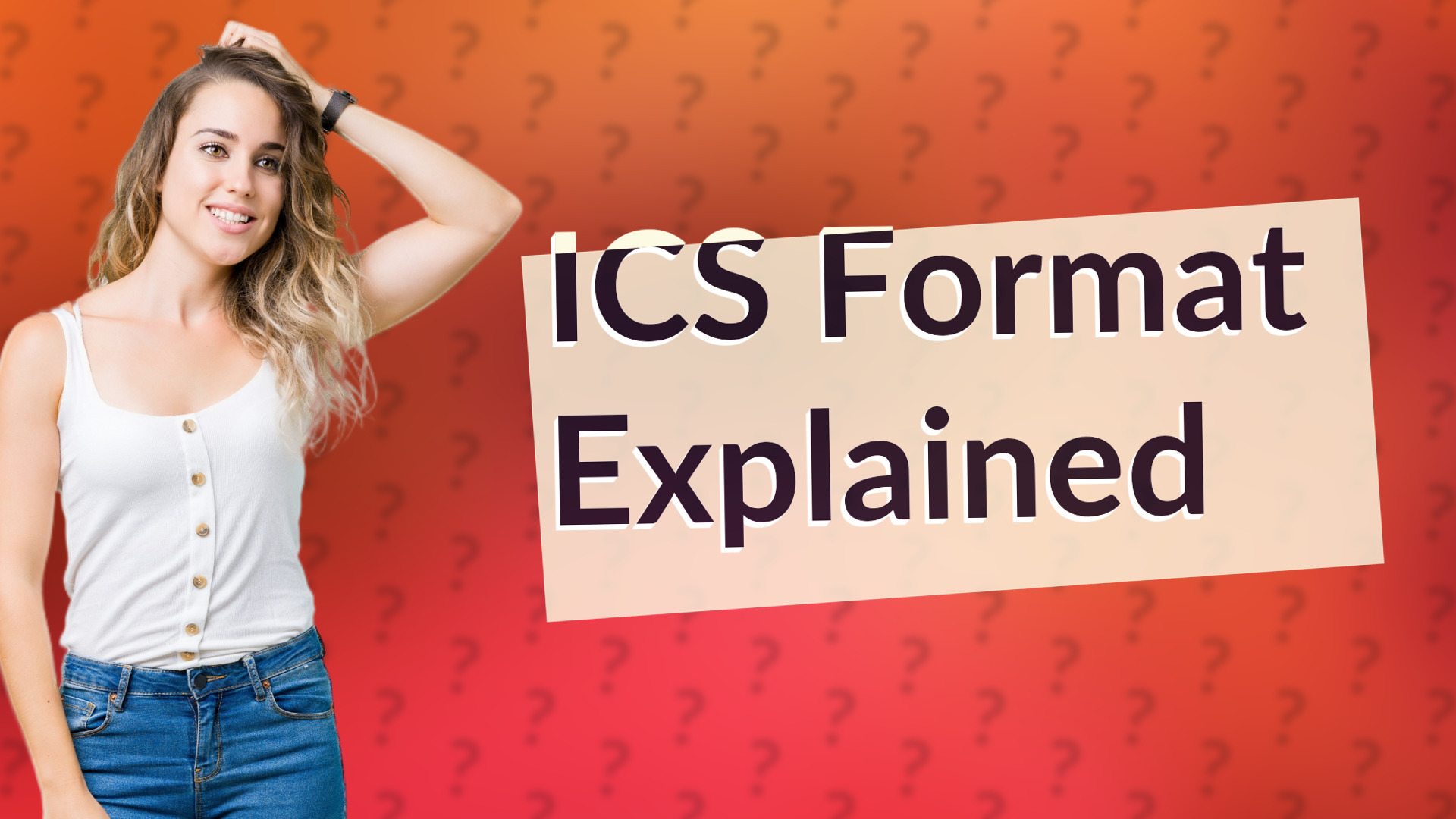 ICS Format Explained