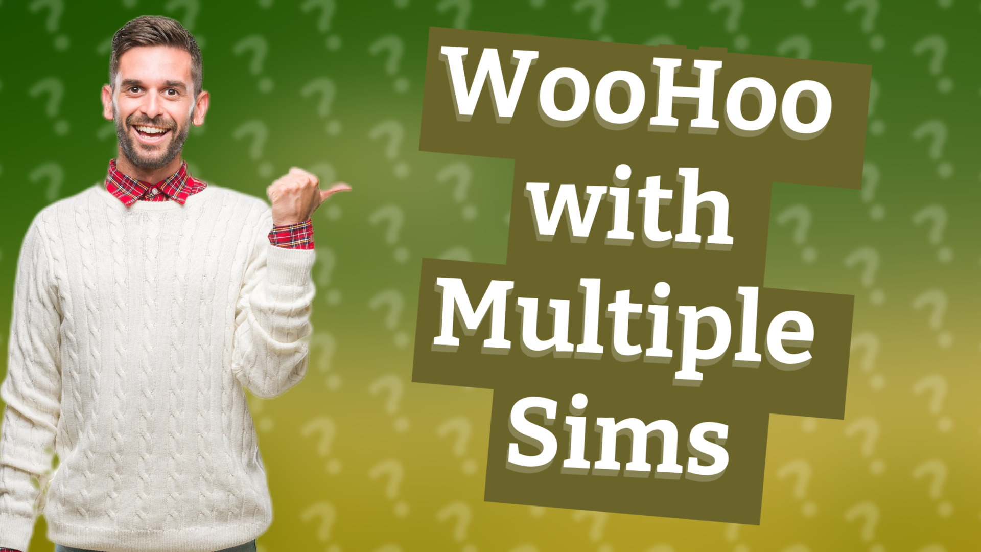 WooHoo with Multiple Sims
