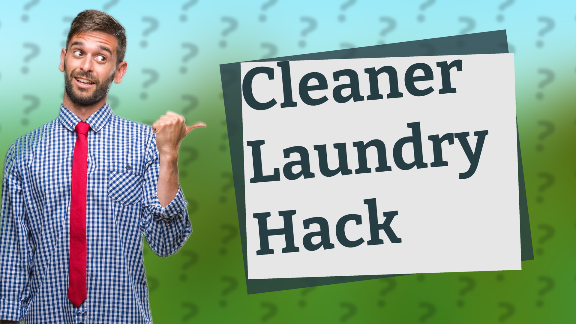 Cleaner Laundry Hack