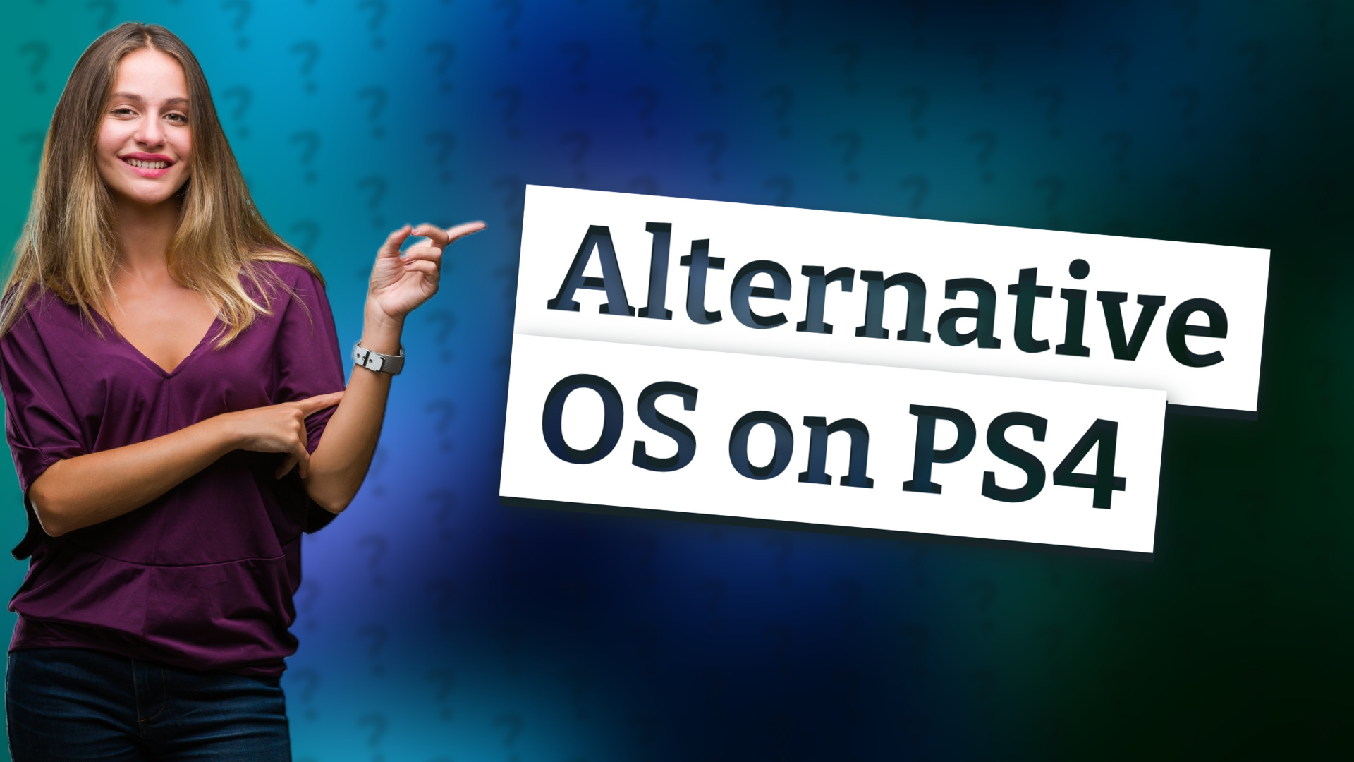 Alternative OS on PS4