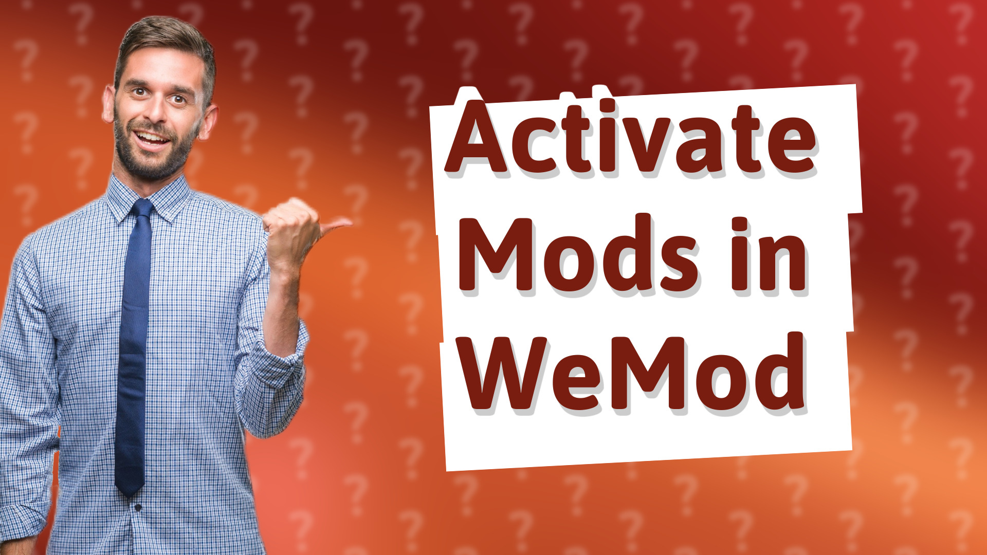 Activate Mods in WeMod