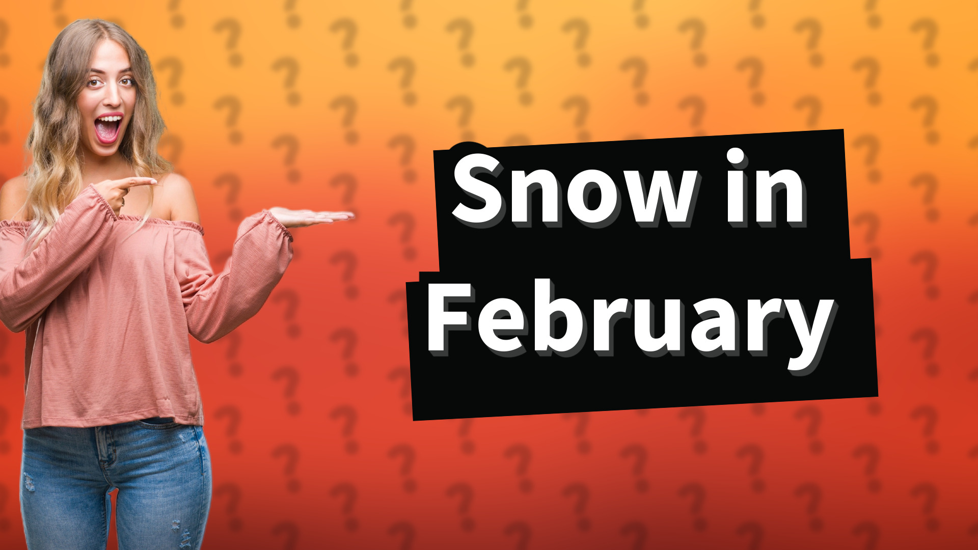 Snow in February