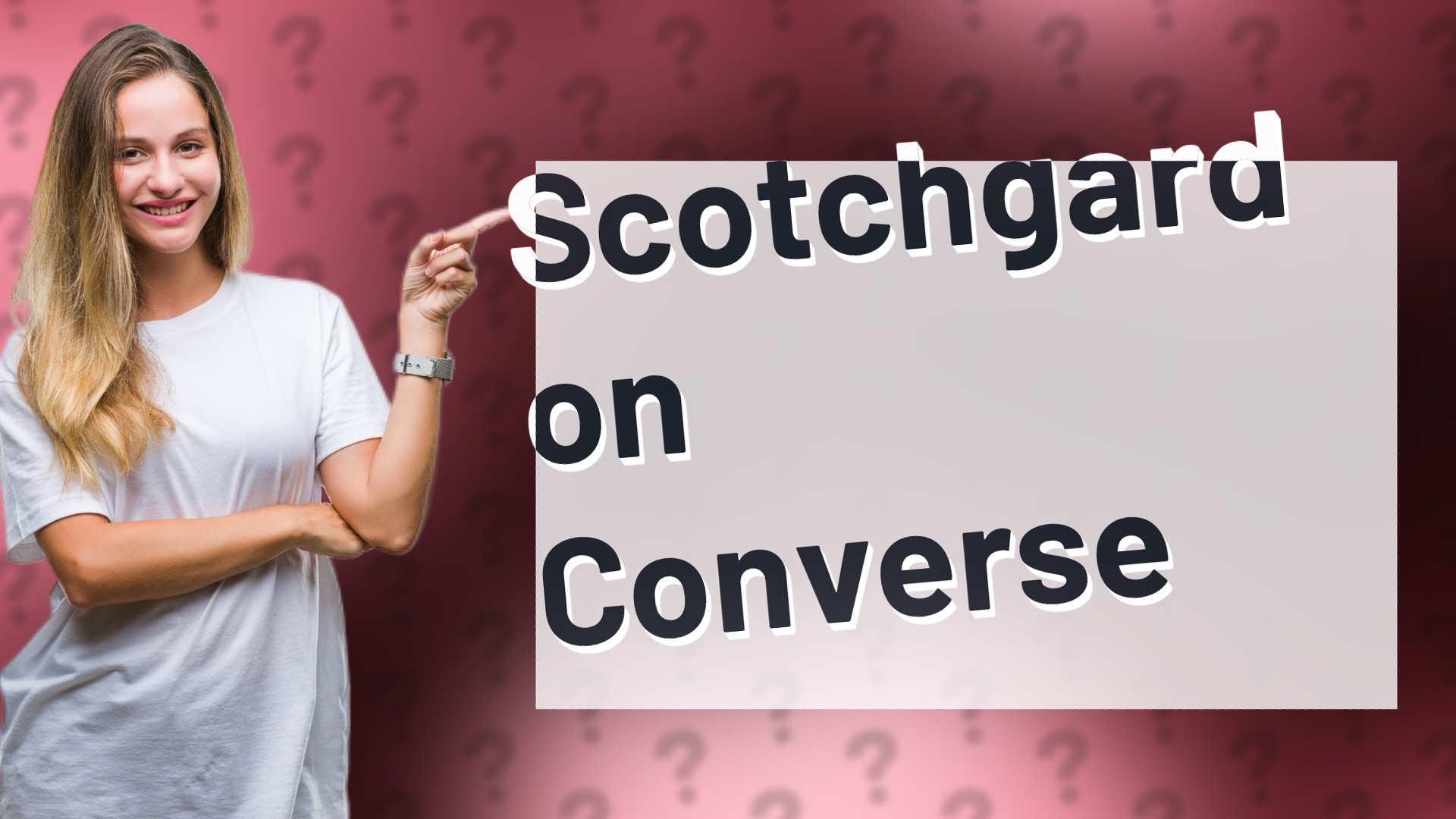 Scotchgard on Converse