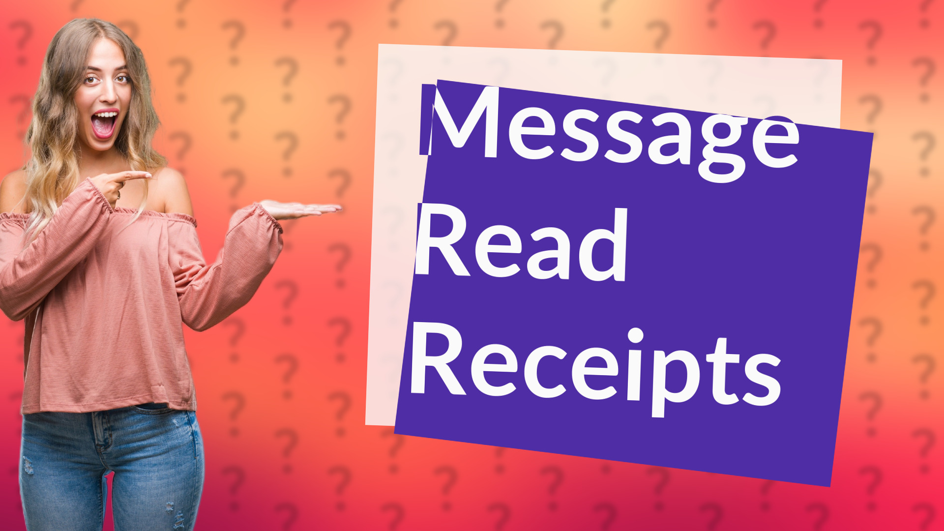 Message Read Receipts