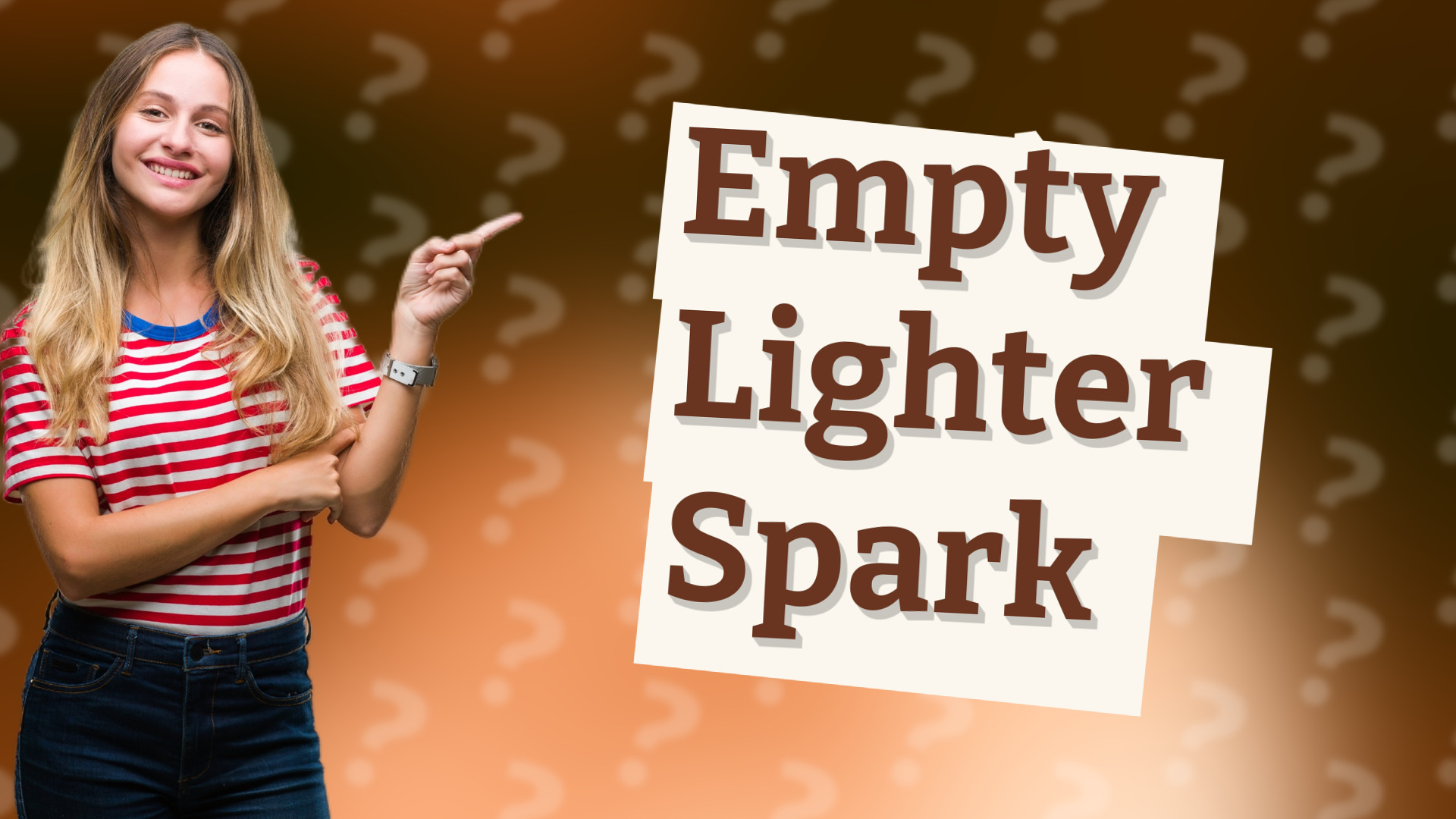 Empty Lighter Spark