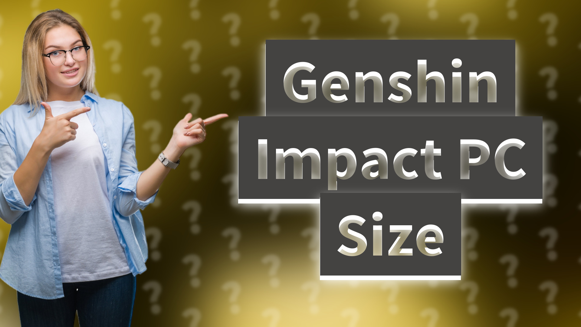 Genshin Impact PC Size