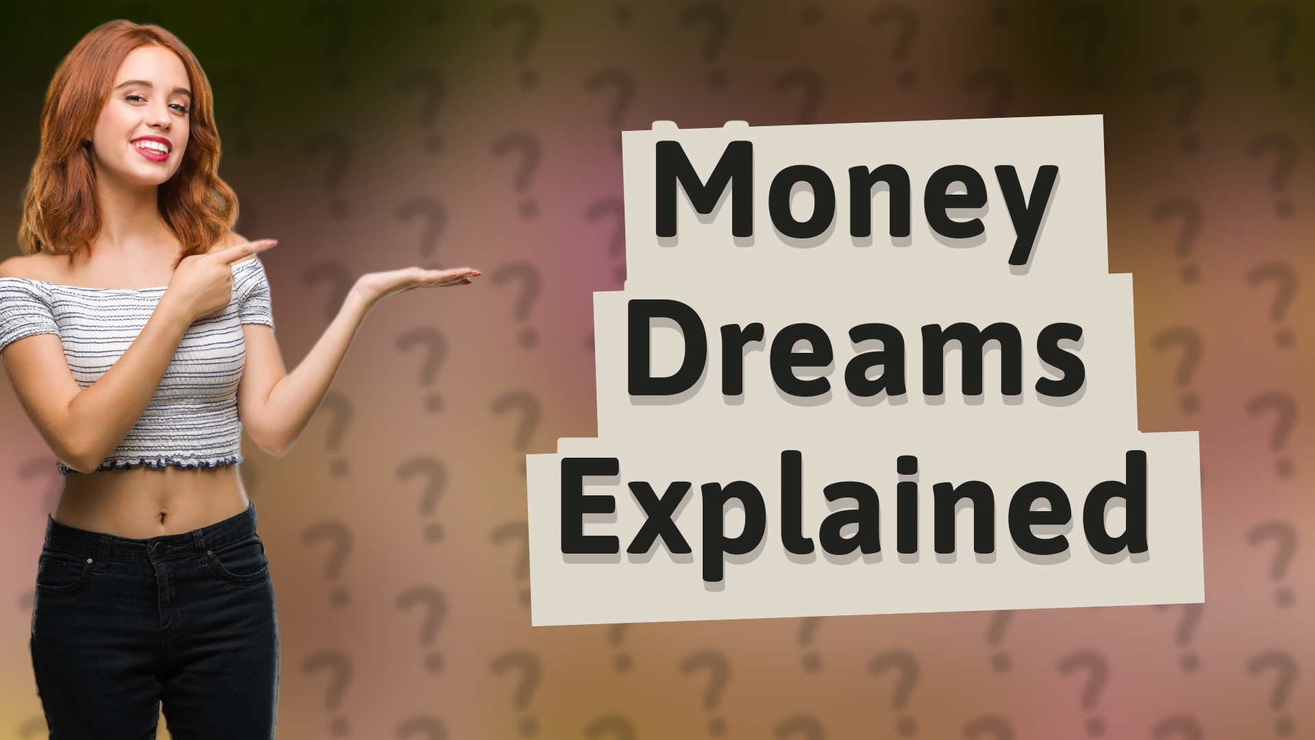 Money Dreams Explained