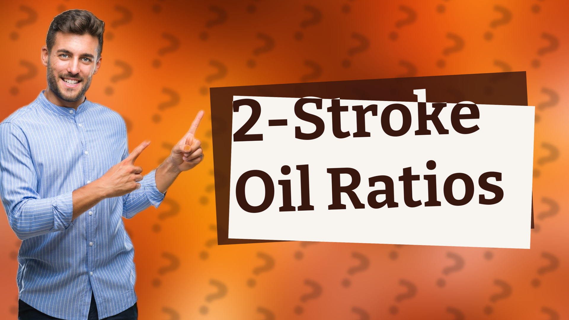 2-Stroke Oil Ratios