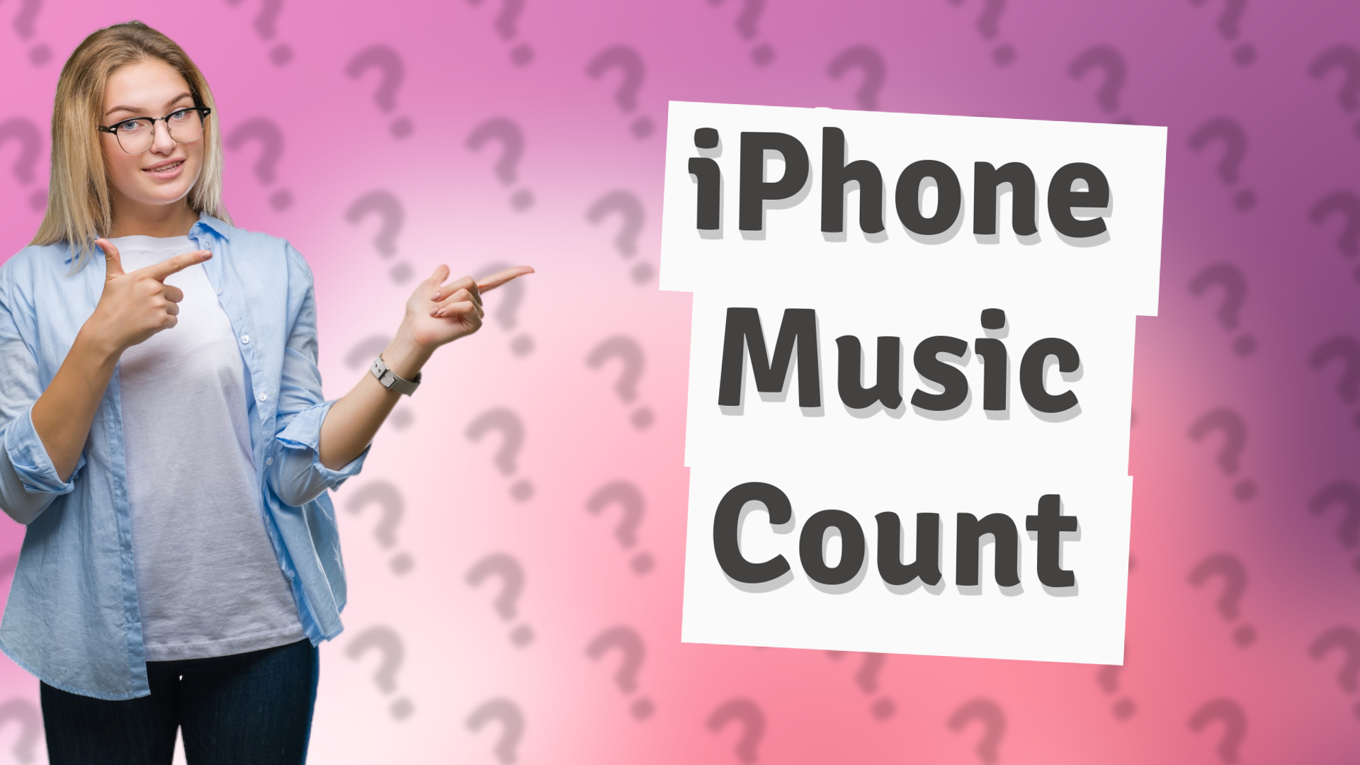 iPhone Music Count
