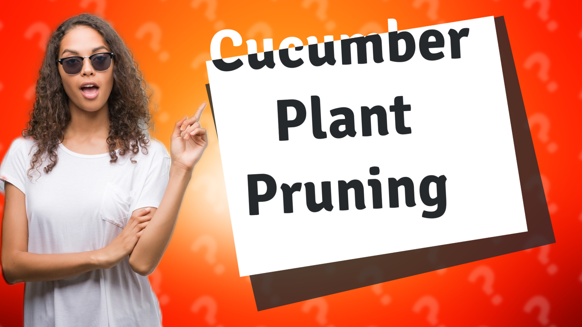 Cucumber Plant Pruning